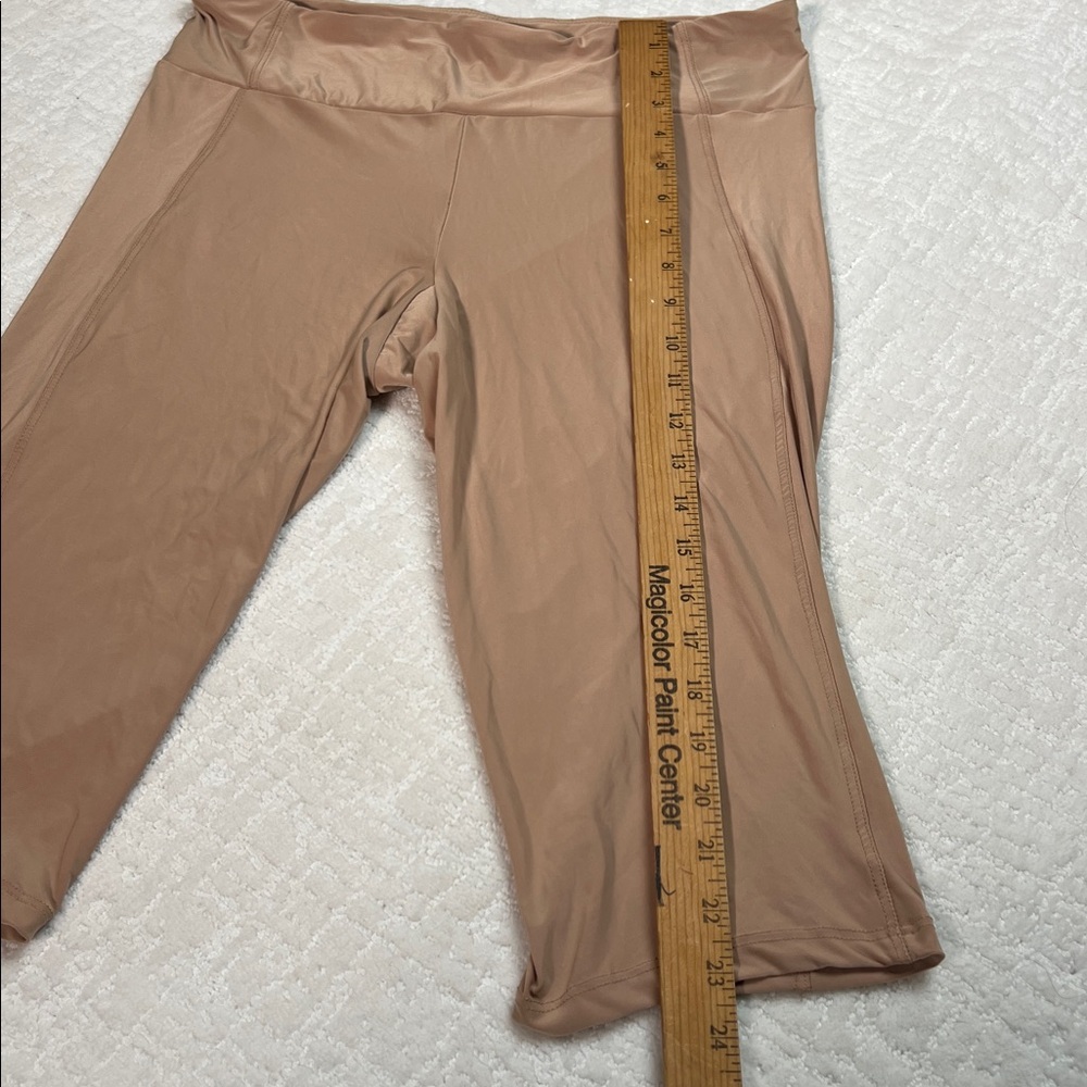 Undersummers shortlette capri shape wear slip nude tan compression XL - Picture 2 of 11
